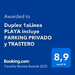Duplex 1alinea Playa Incluye Parking Privado Y Trastero Wifi Fibra Alta Velocidad 산비센테데라바케라