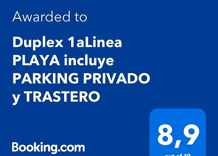 Duplex 1alinea Playa Incluye Parking Privado Y Trastero Wifi Fibra Alta Velocidad サン・ビセンテ・デ・ラ・バルケラ